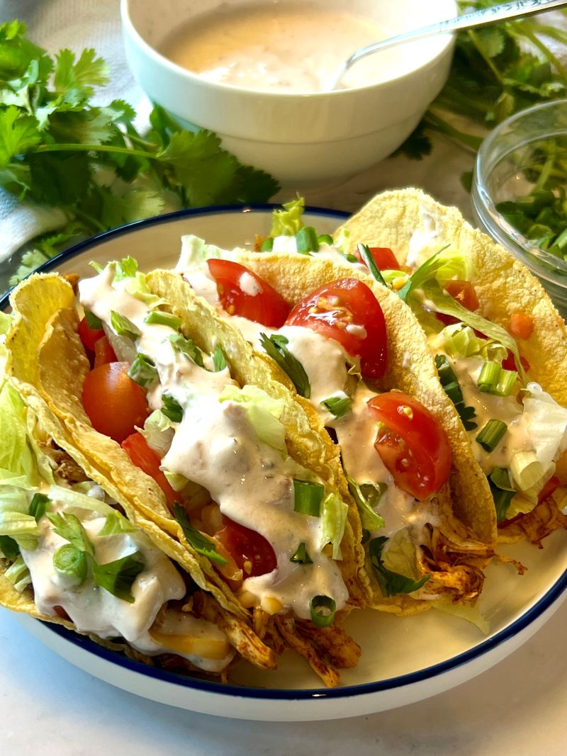 Whip Up Quick Chicken Ranch Tacos: Instant Pot & Skillet Methods